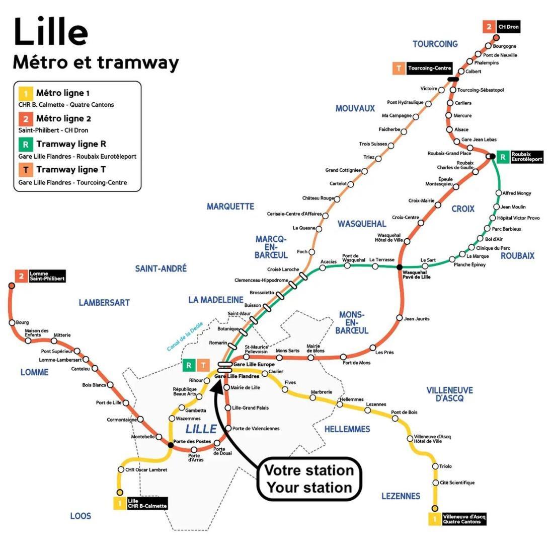 Lille Gares - 50M2 Apartment! Eksteriør billede
